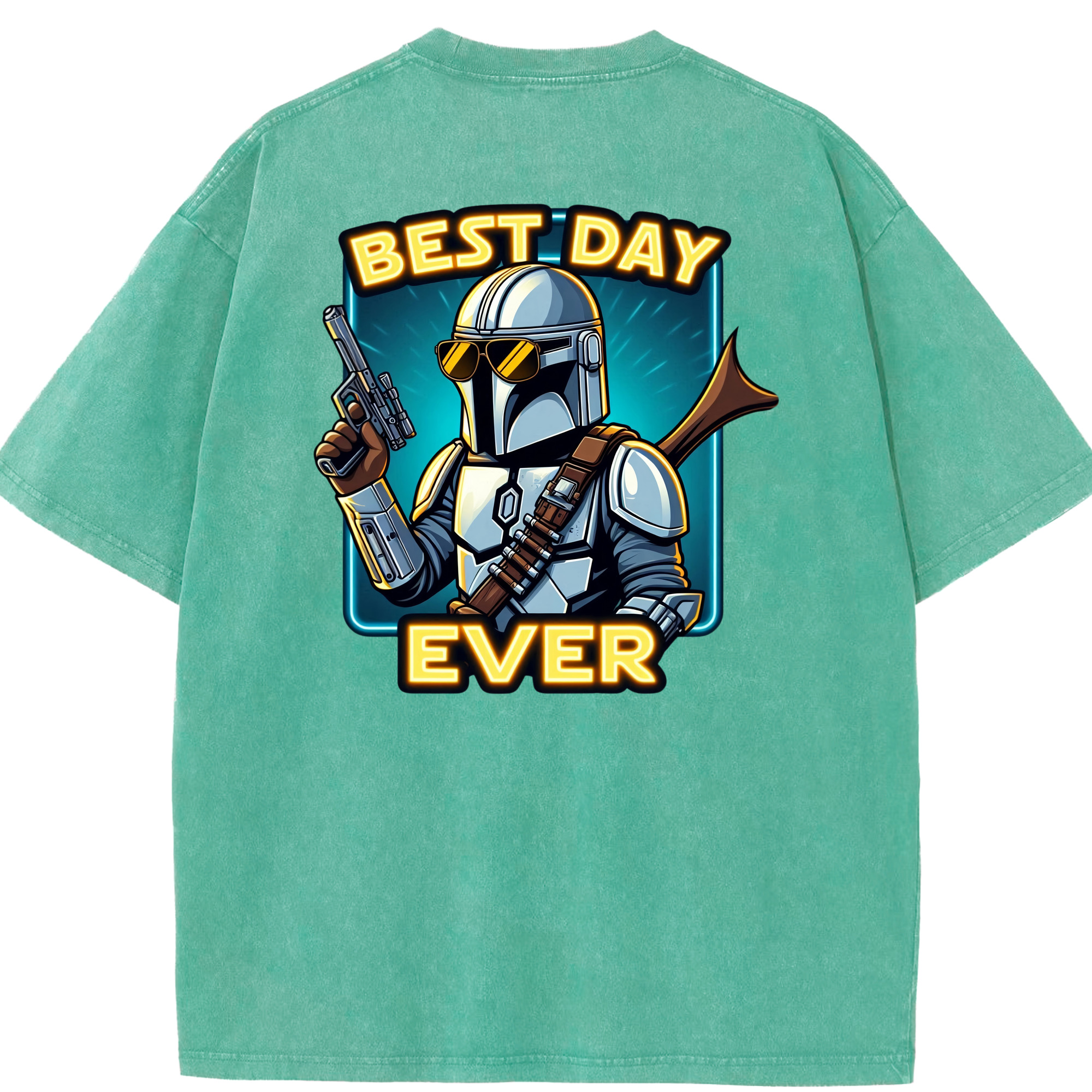 （画像用） スター・ウォーズ Star Wars 綿100% ヴィンテージ風 半袖Tシャツ（背面プリント）